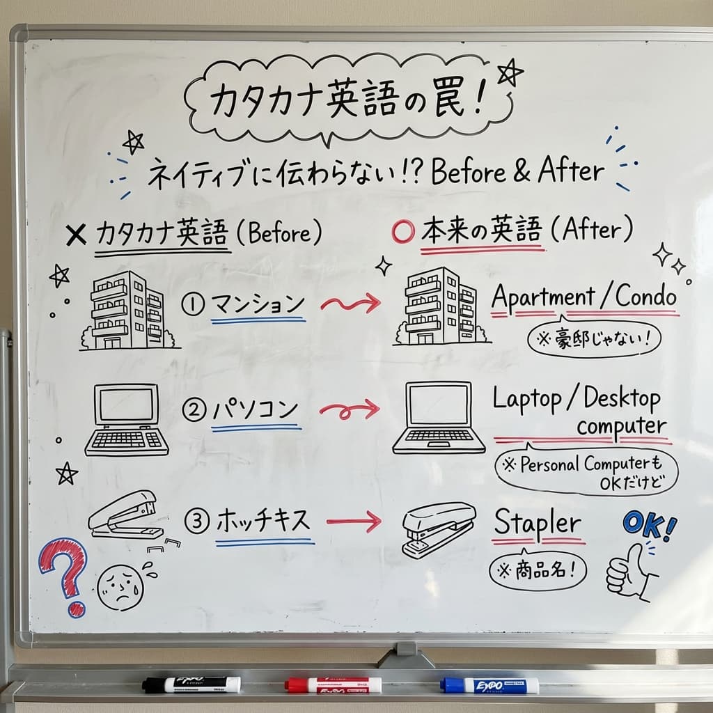 カタカナ英語 vs 本来の英語