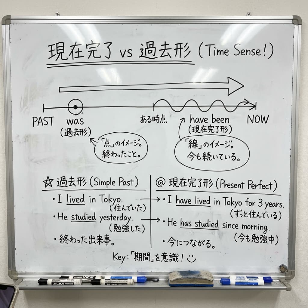 現在完了と過去形